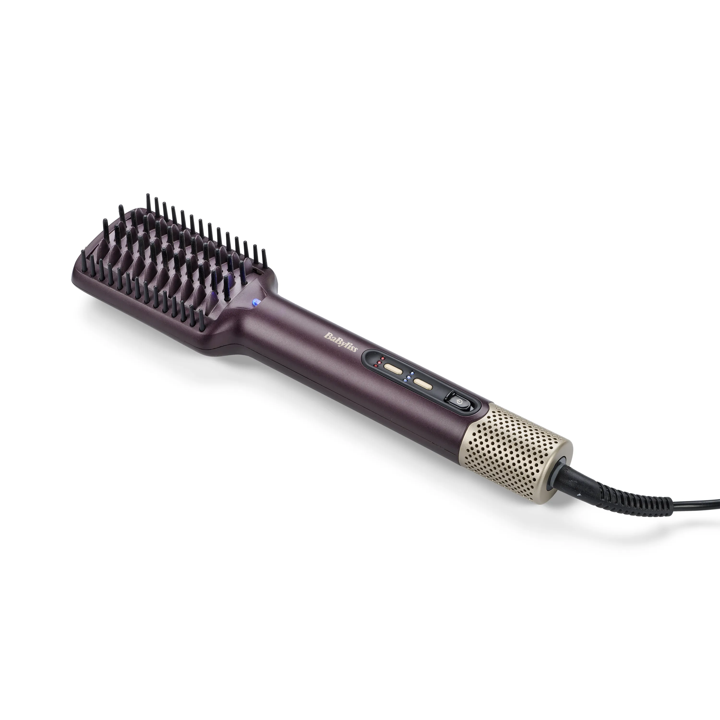 BaByliss Air Power Smooth AS6400E Wet &amp; Dry -ilmakiharrin, viininpunainen