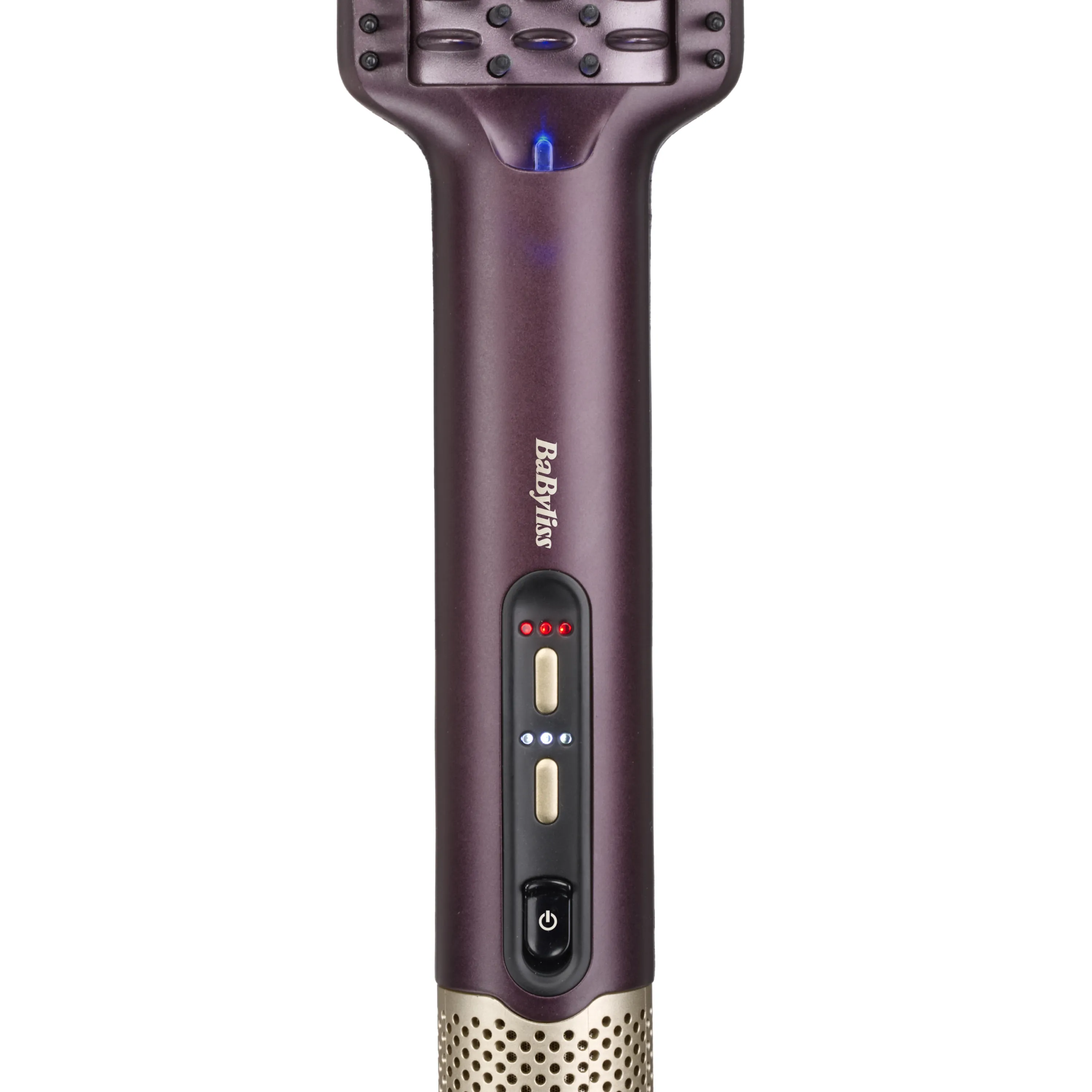BaByliss Air Power Smooth AS6400E Wet &amp; Dry -ilmakiharrin, viininpunainen