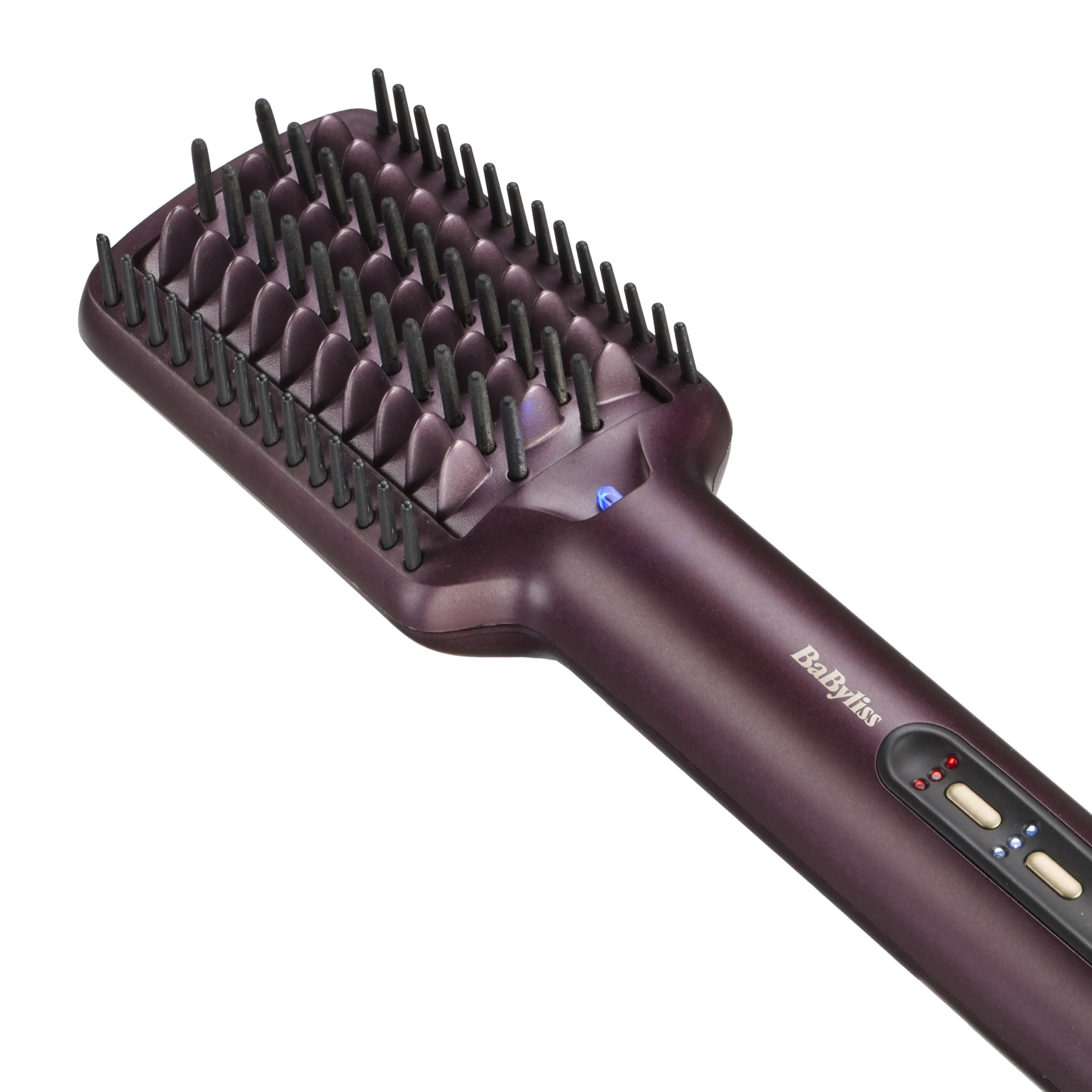 BaByliss Air Power Smooth AS6400E Wet &amp; Dry -ilmakiharrin, viininpunainen