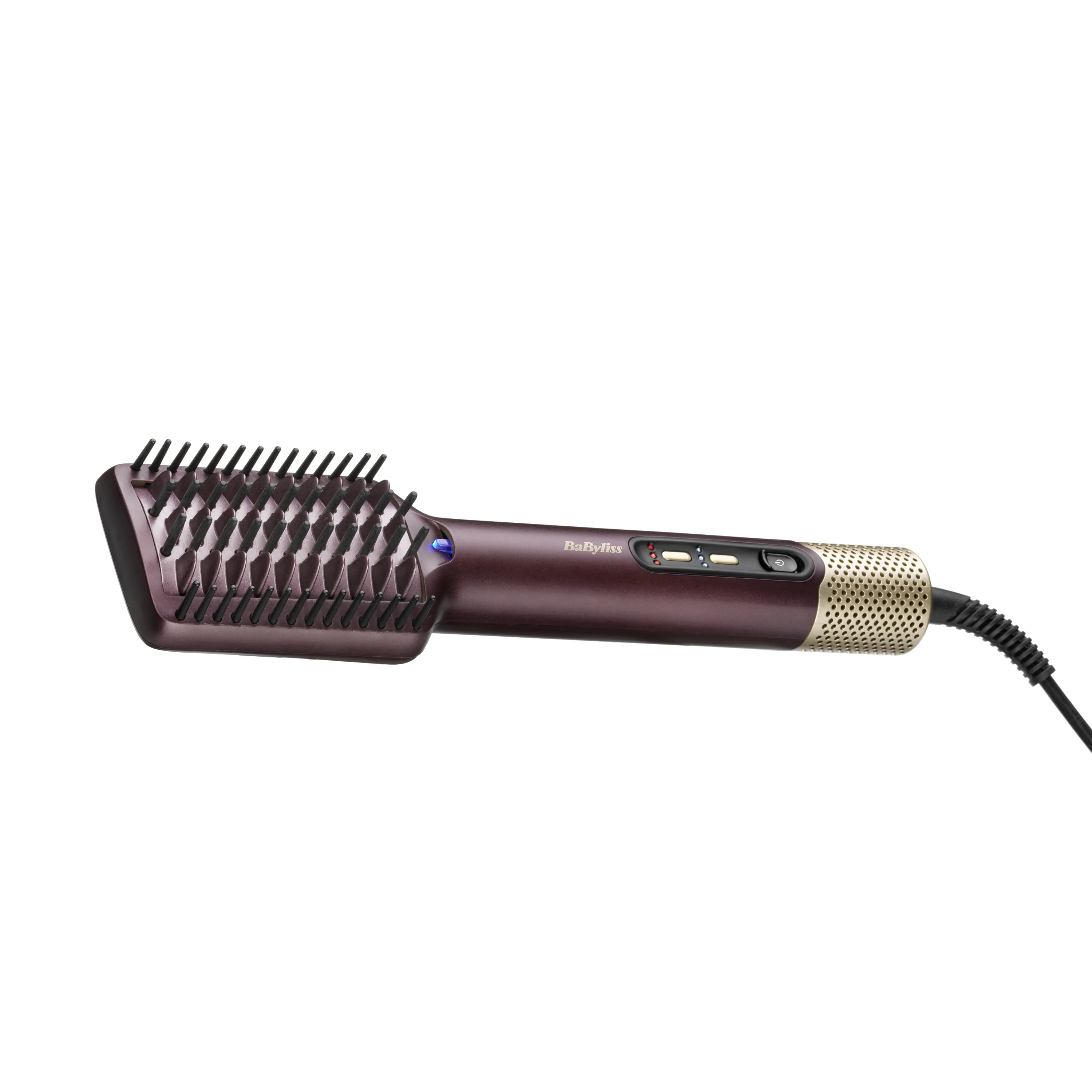 BaByliss Air Power Smooth AS6400E Wet &amp; Dry -ilmakiharrin, viininpunainen