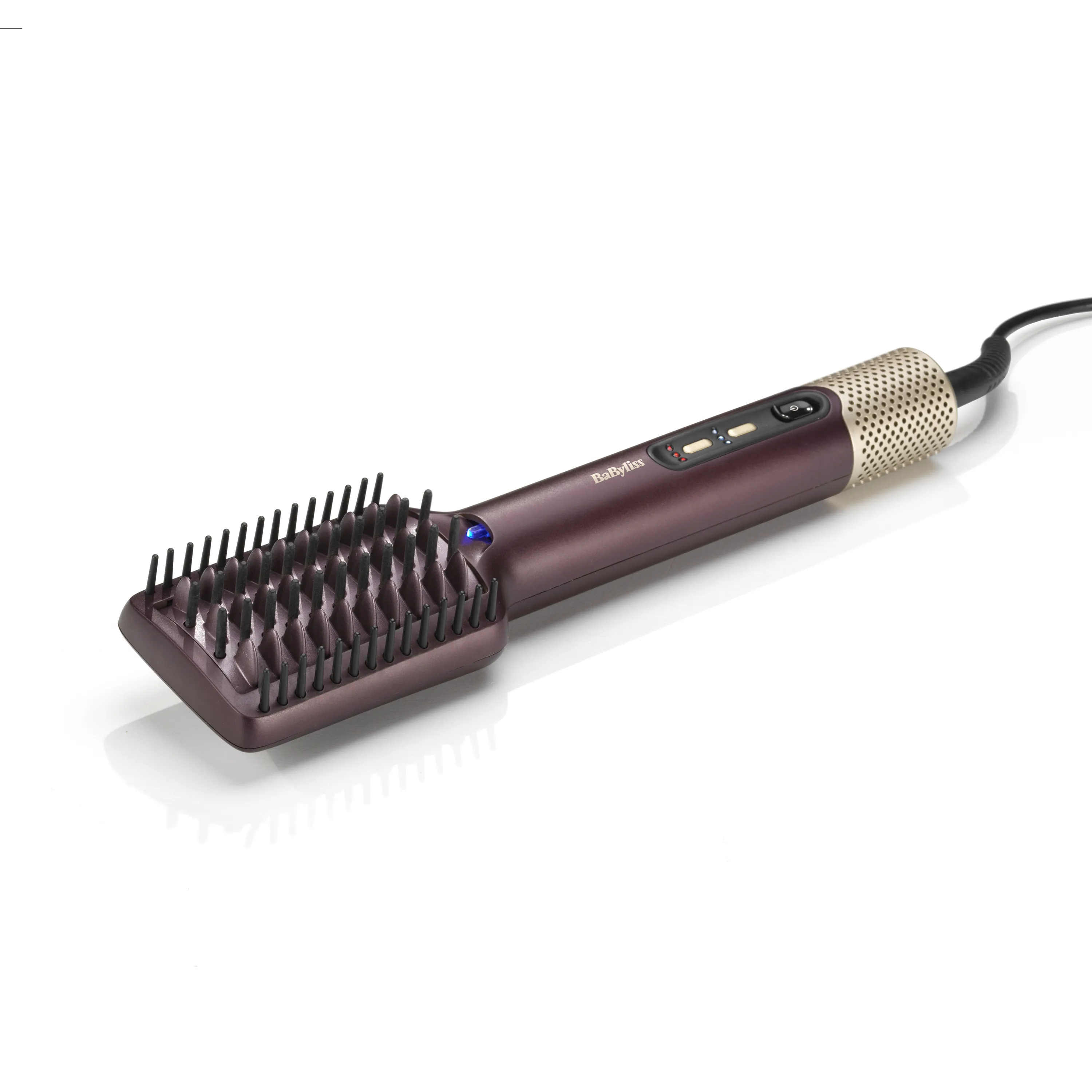 BaByliss Air Power Smooth AS6400E Wet &amp; Dry -ilmakiharrin, viininpunainen