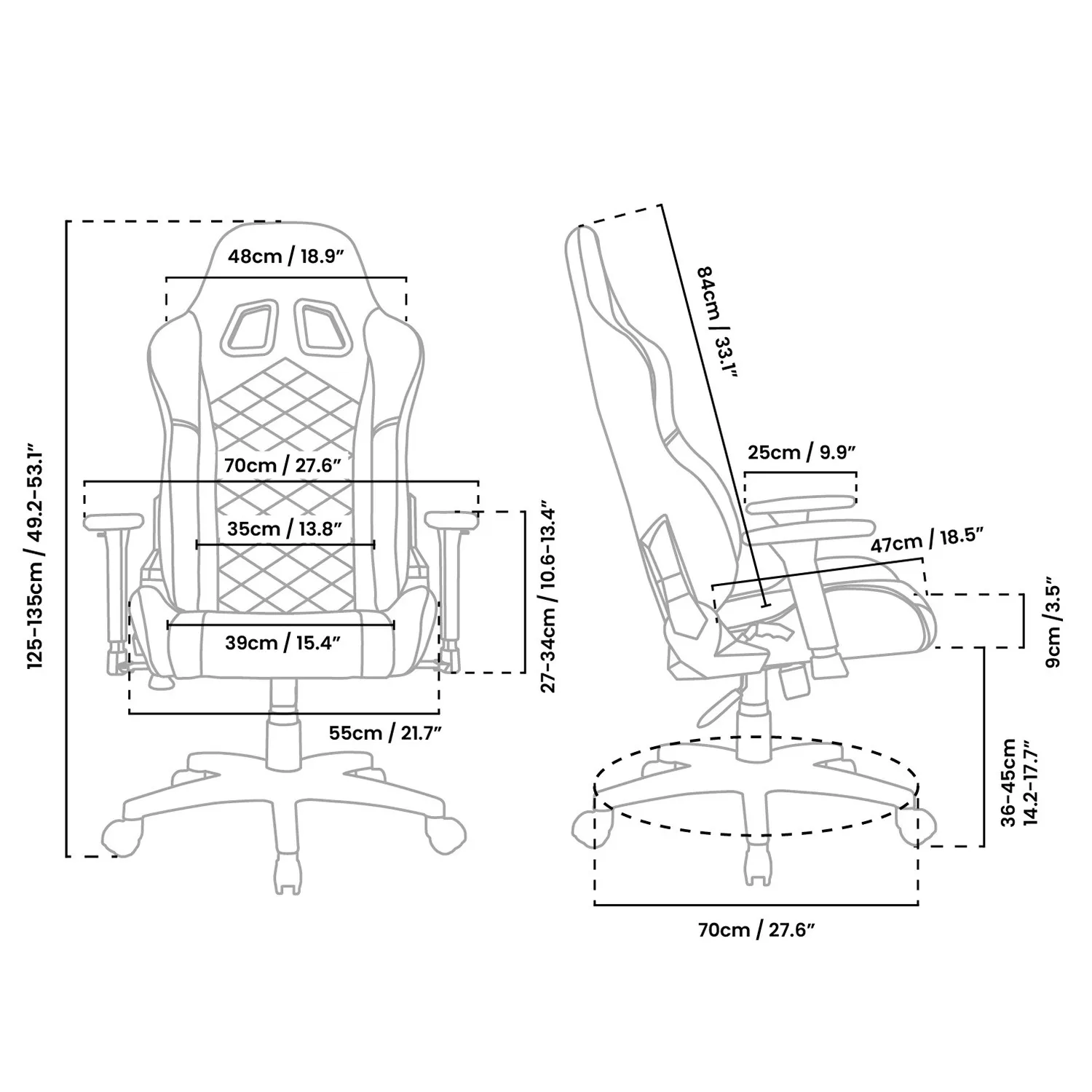 Arozzi Avanti SoftFabric -pelituoli, sammaleenvihre&auml;