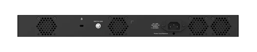 D-Link DMS-1250-28P/E - Managed PoE switch, Black