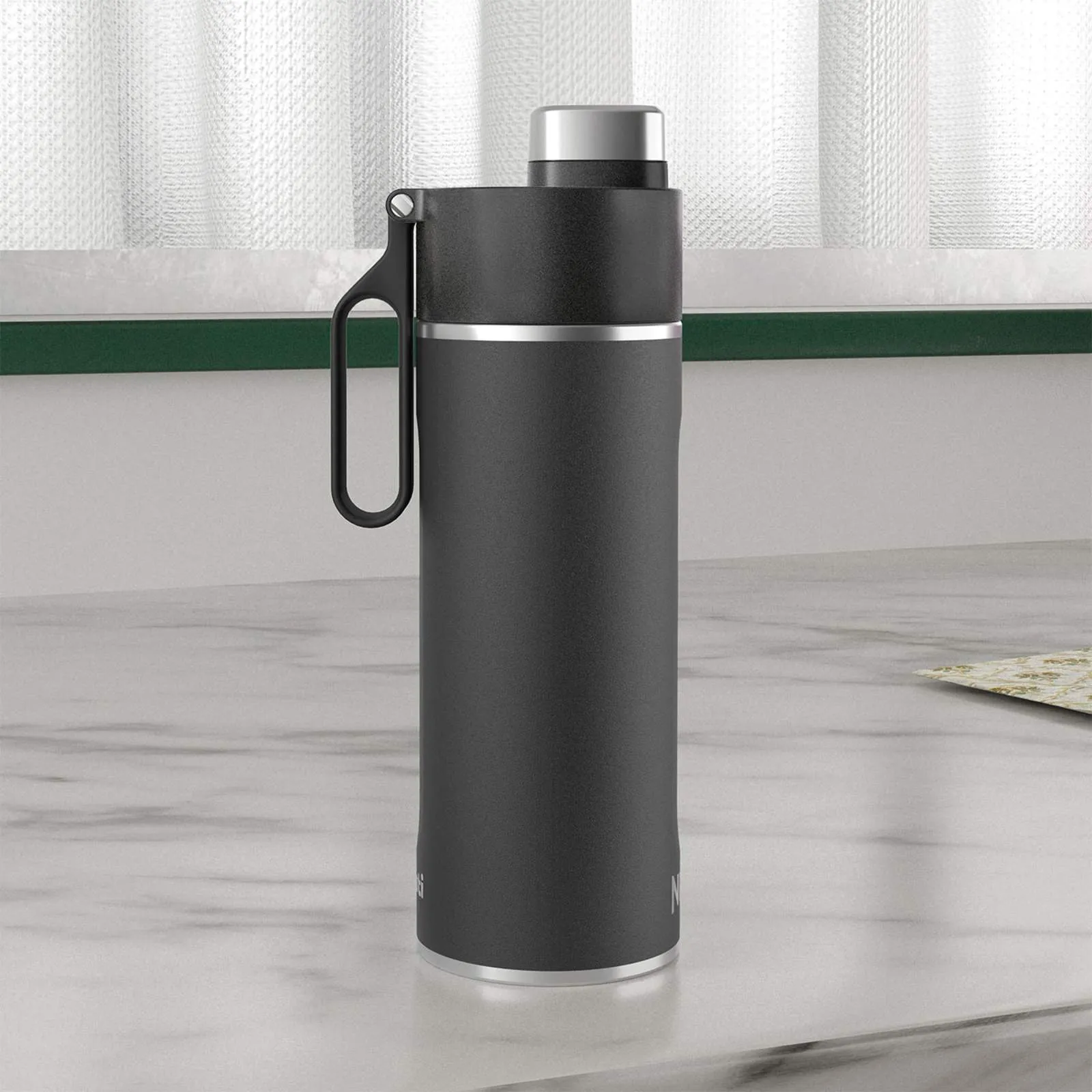Ninja Thirsti 530ml -travel bottle, black