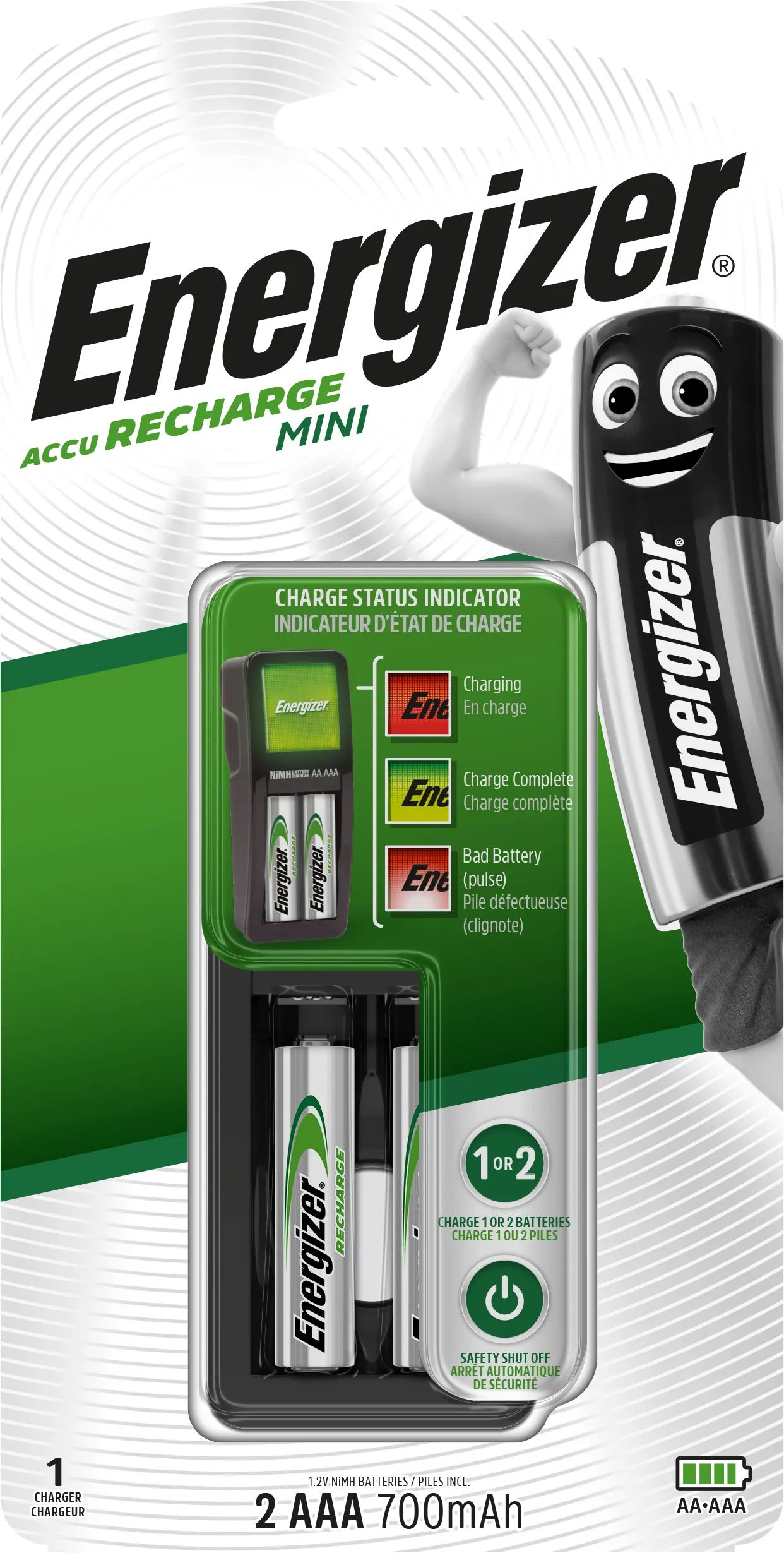 ENERGIZER Laddare Mini