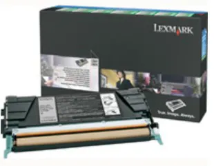 Lexmark E460X80G Extra High Yield lasertoner, svart