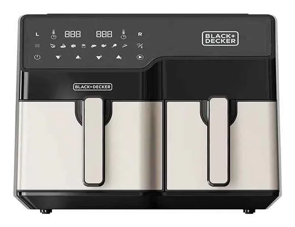 Black+Decker Dual Basket 2500W - airfryer, 5.5l + 3.5l