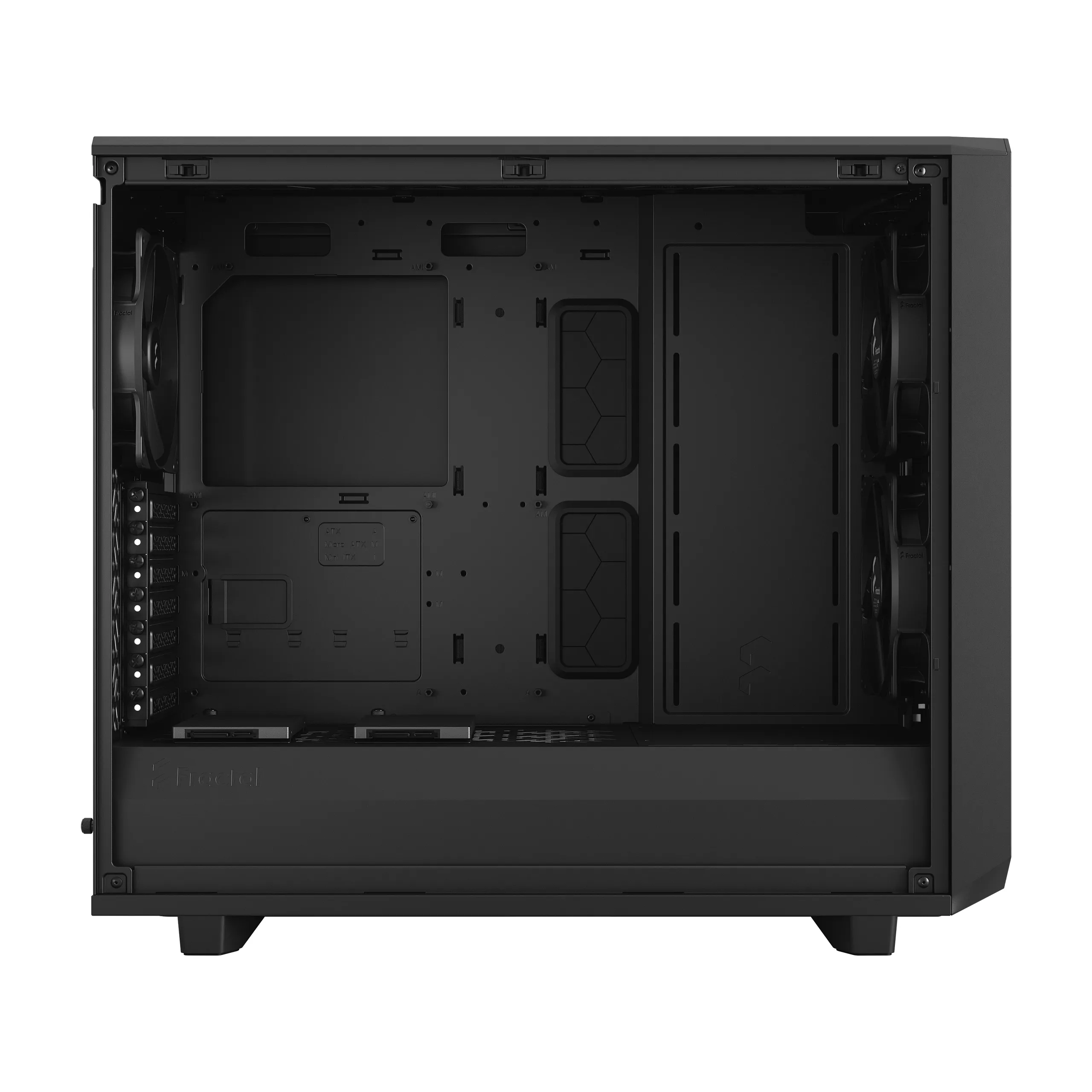 Fractal Design Meshify 2 Lite - Mid Tower case with window, Black / Light Tint