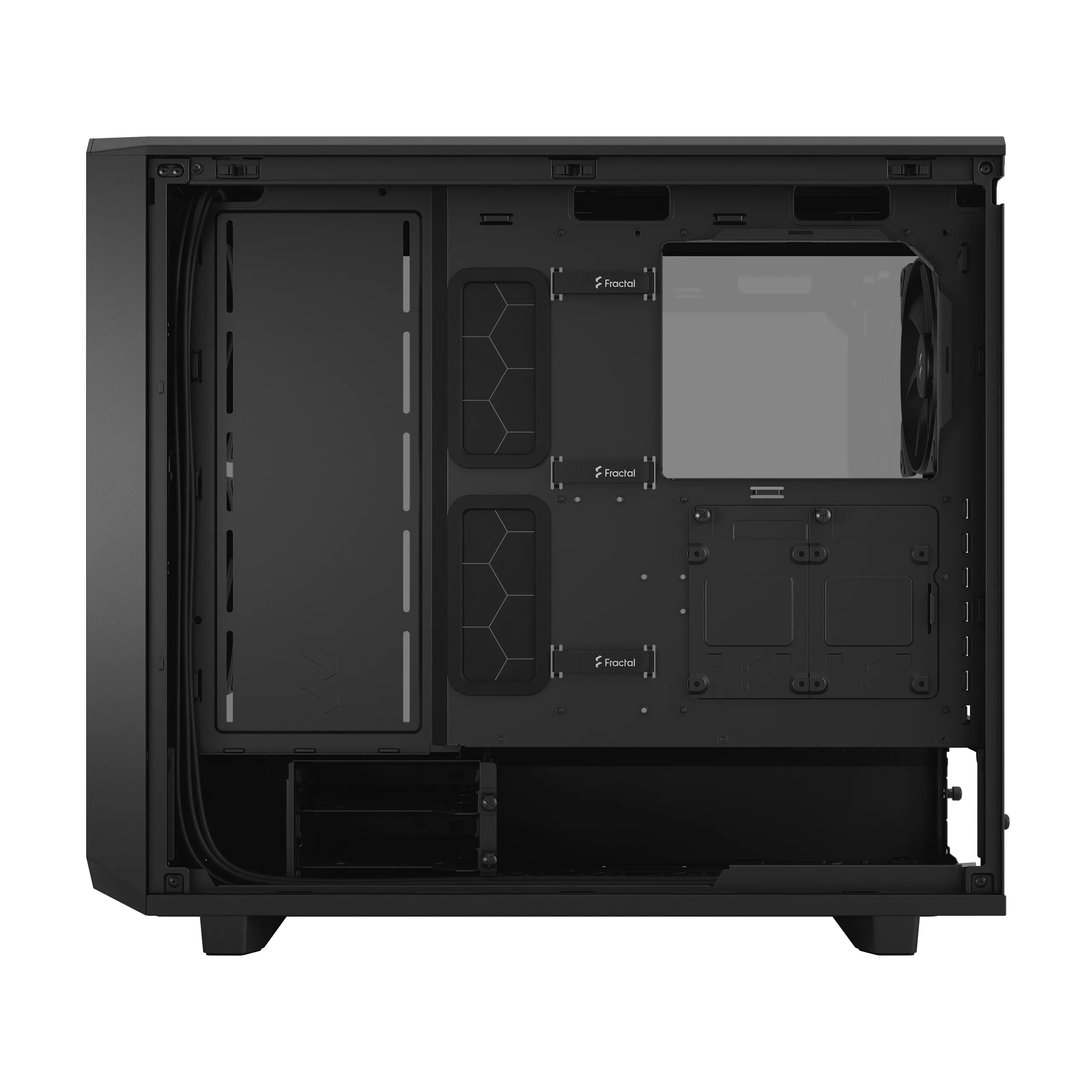 Fractal Design Meshify 2 Lite - Mid Tower case with window, Black / Light Tint