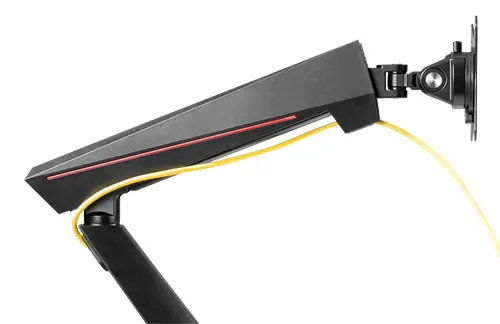 Deltaco Gaming yhden näytön pro-pöytävarsi, 17" - 32", musta