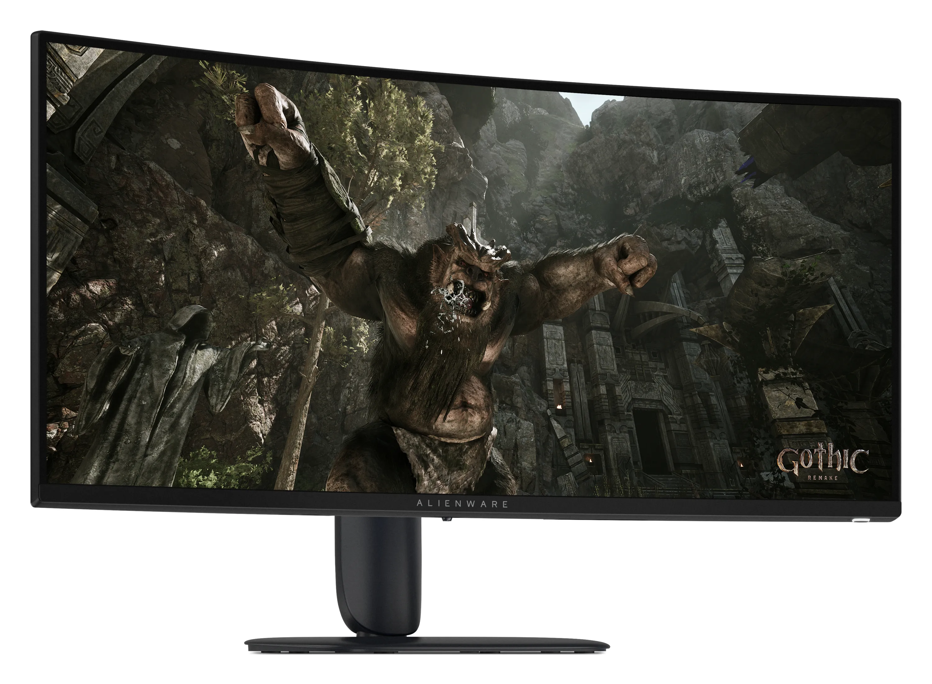 Dell Alienware AW3426DWM 34" UWQHD, VA, HDR, 240Hz -kaareva pelin&auml;ytt&ouml;