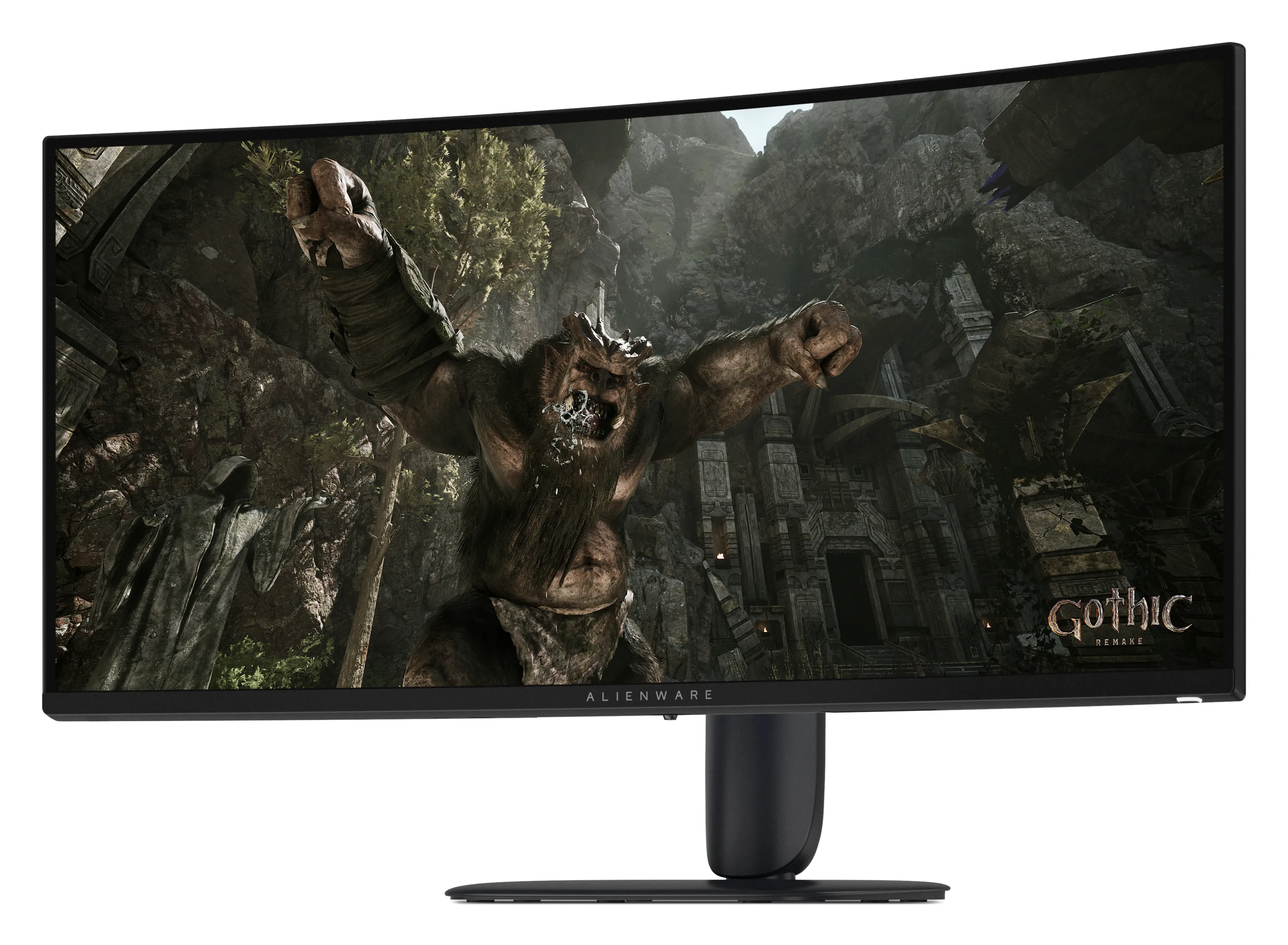 Dell Alienware AW3426DWM 34" UWQHD, VA, HDR, 240Hz -kaareva pelin&auml;ytt&ouml;
