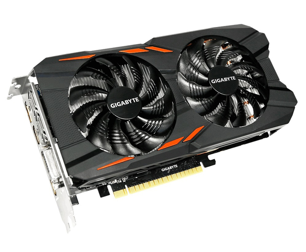Gigabyte GeForce GTX 1050 Ti Windforce 4GB - Graphics card
