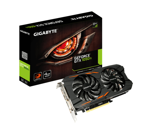 Gigabyte GeForce GTX 1050 Ti Windforce 4GB - Graphics card