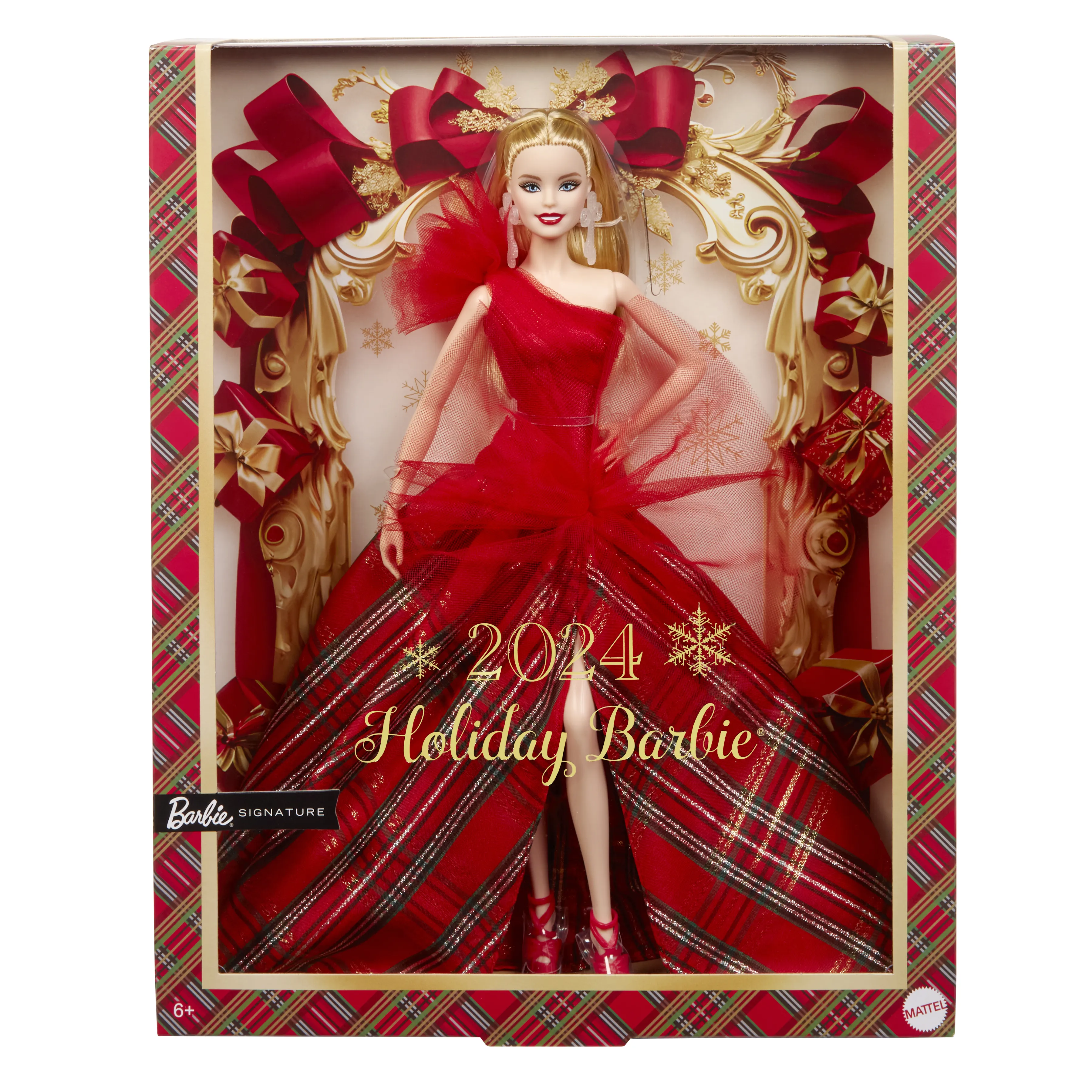 Mattel Barbie Signature Holiday Doll - 2024 Holiday Barbie doll