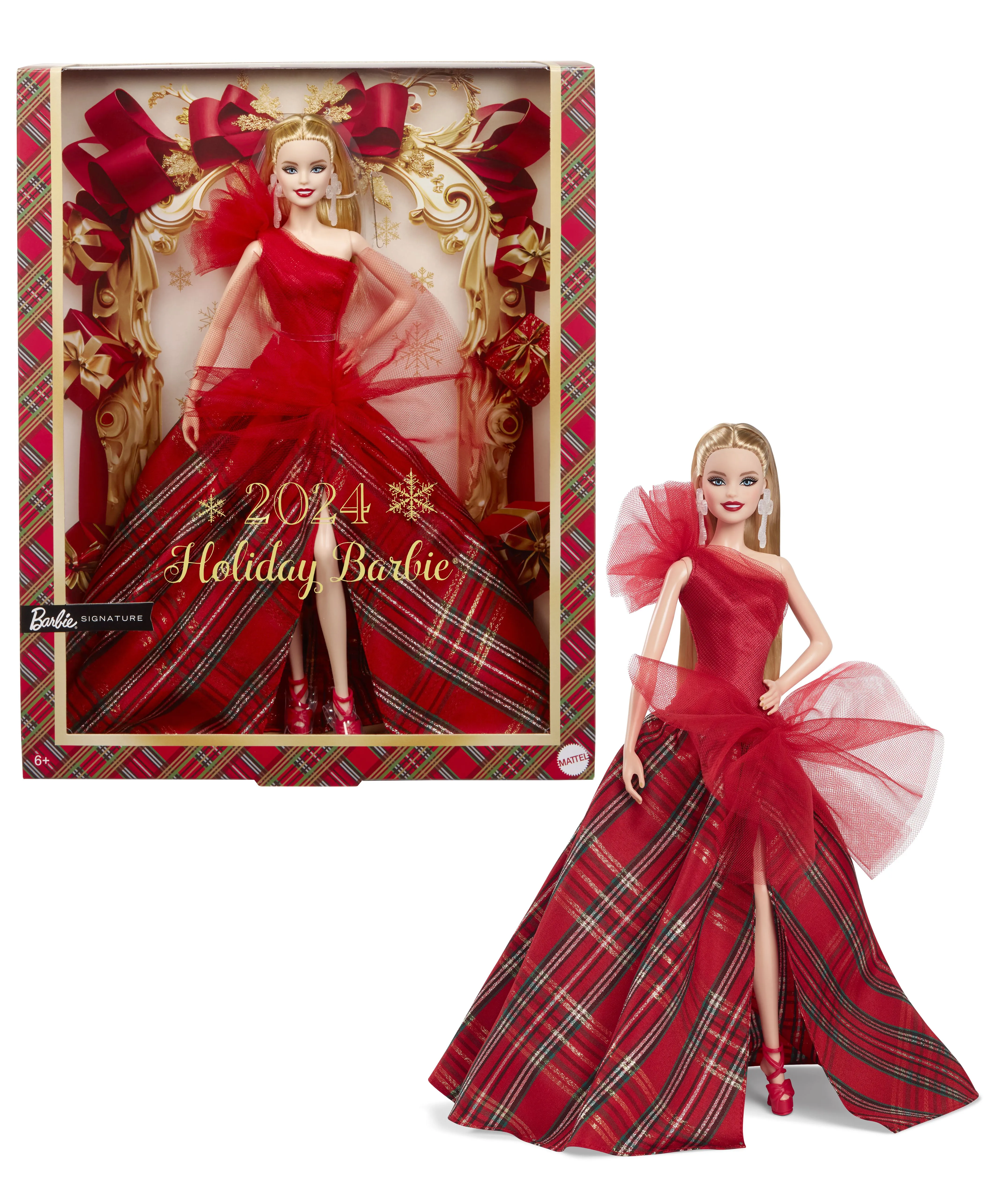 Mattel Barbie Signature Holiday Doll - 2024 Holiday Barbie doll