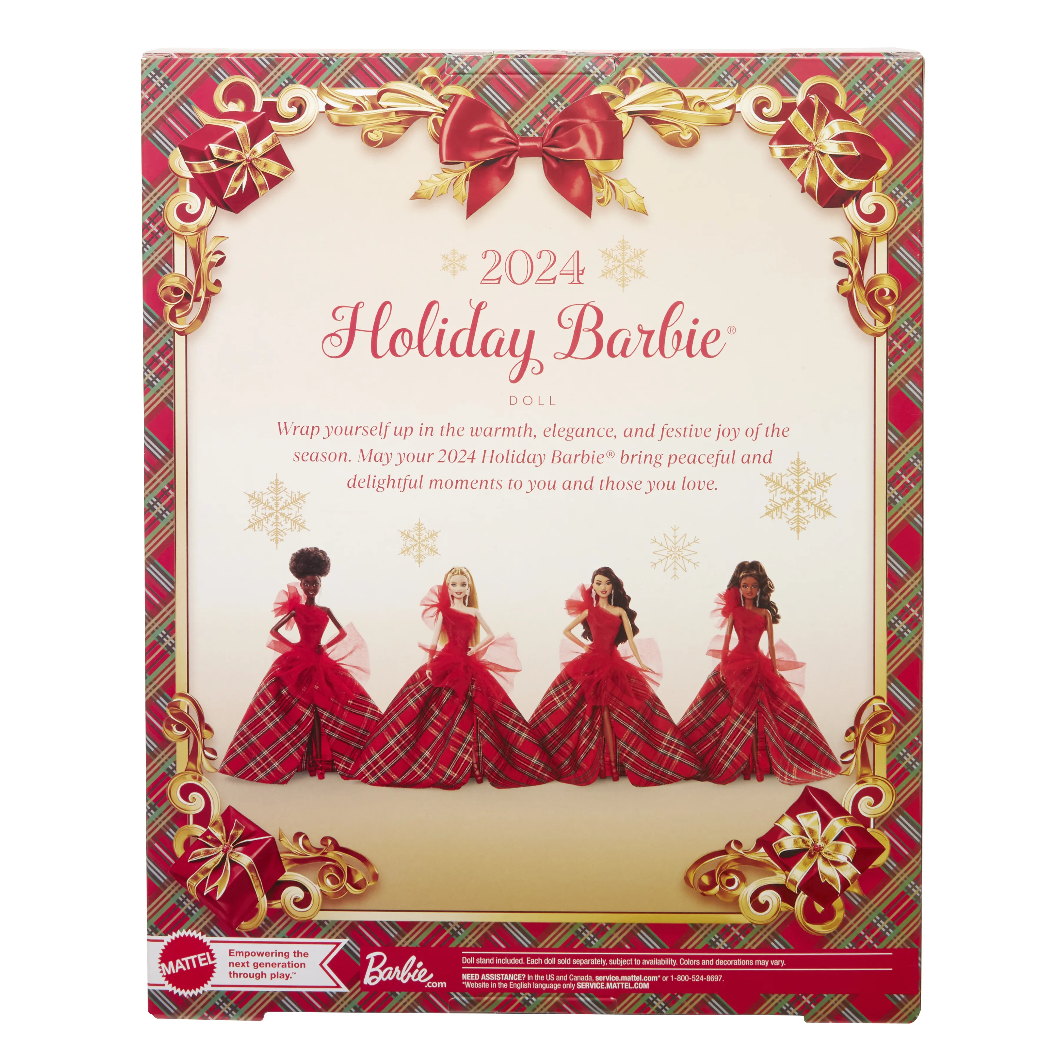 Mattel Barbie Signature Holiday Doll - 2024 Holiday Barbie doll