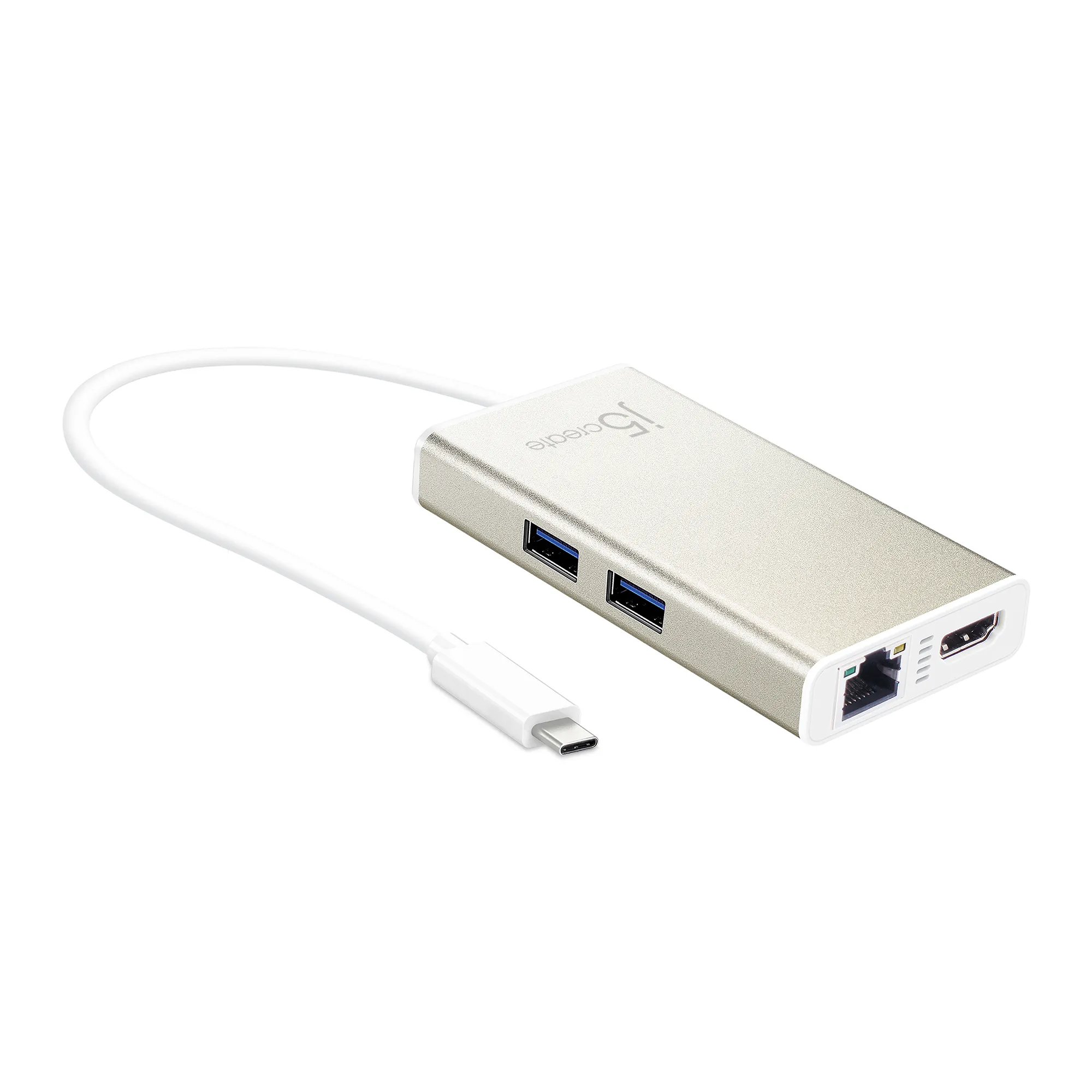 J5 Create USB-C MULTI-ADAPTER - - HDMI/ETHERNET/USB 3.1 HUB/PD 2.0