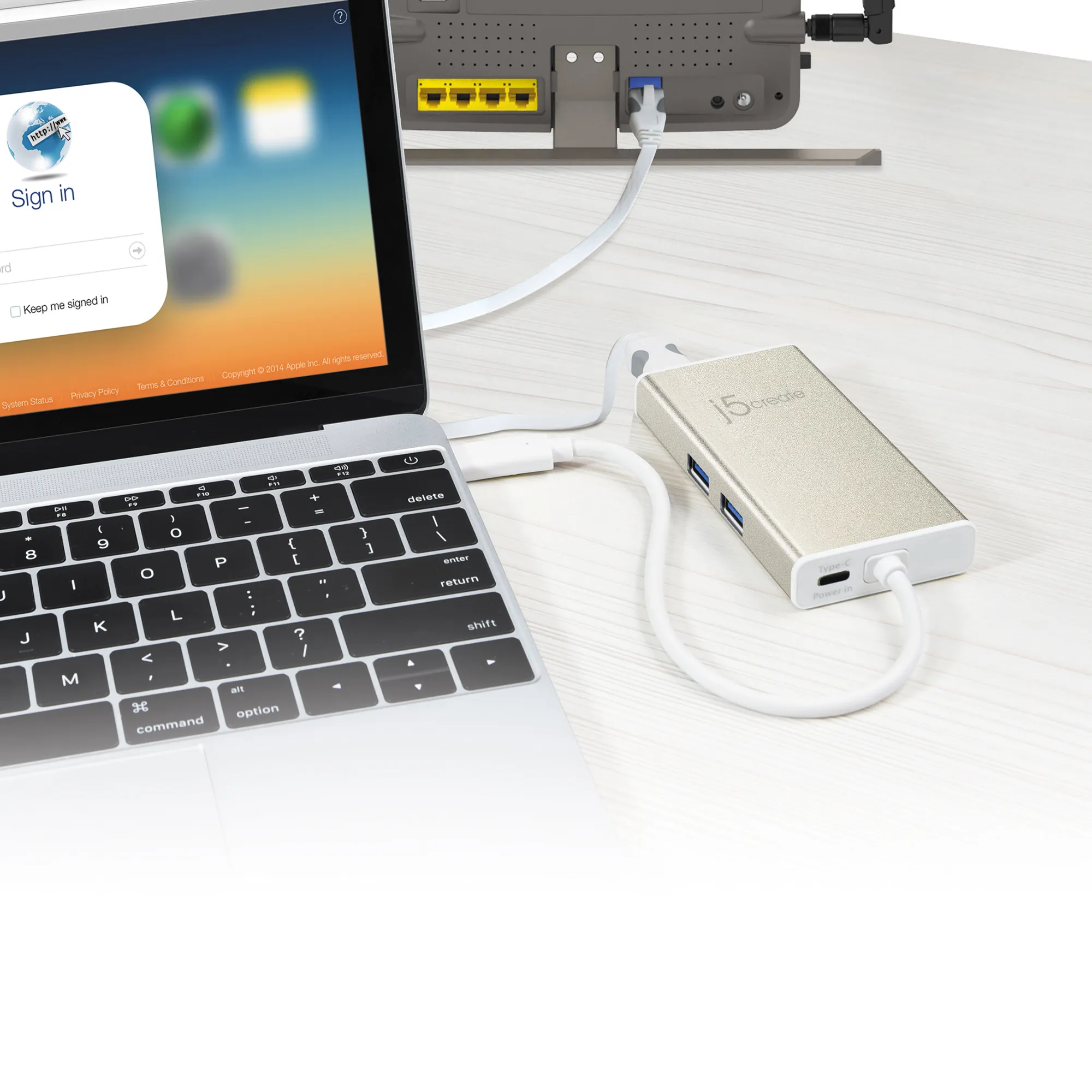 J5 Create USB-C MULTI-ADAPTER - - HDMI/ETHERNET/USB 3.1 HUB/PD 2.0