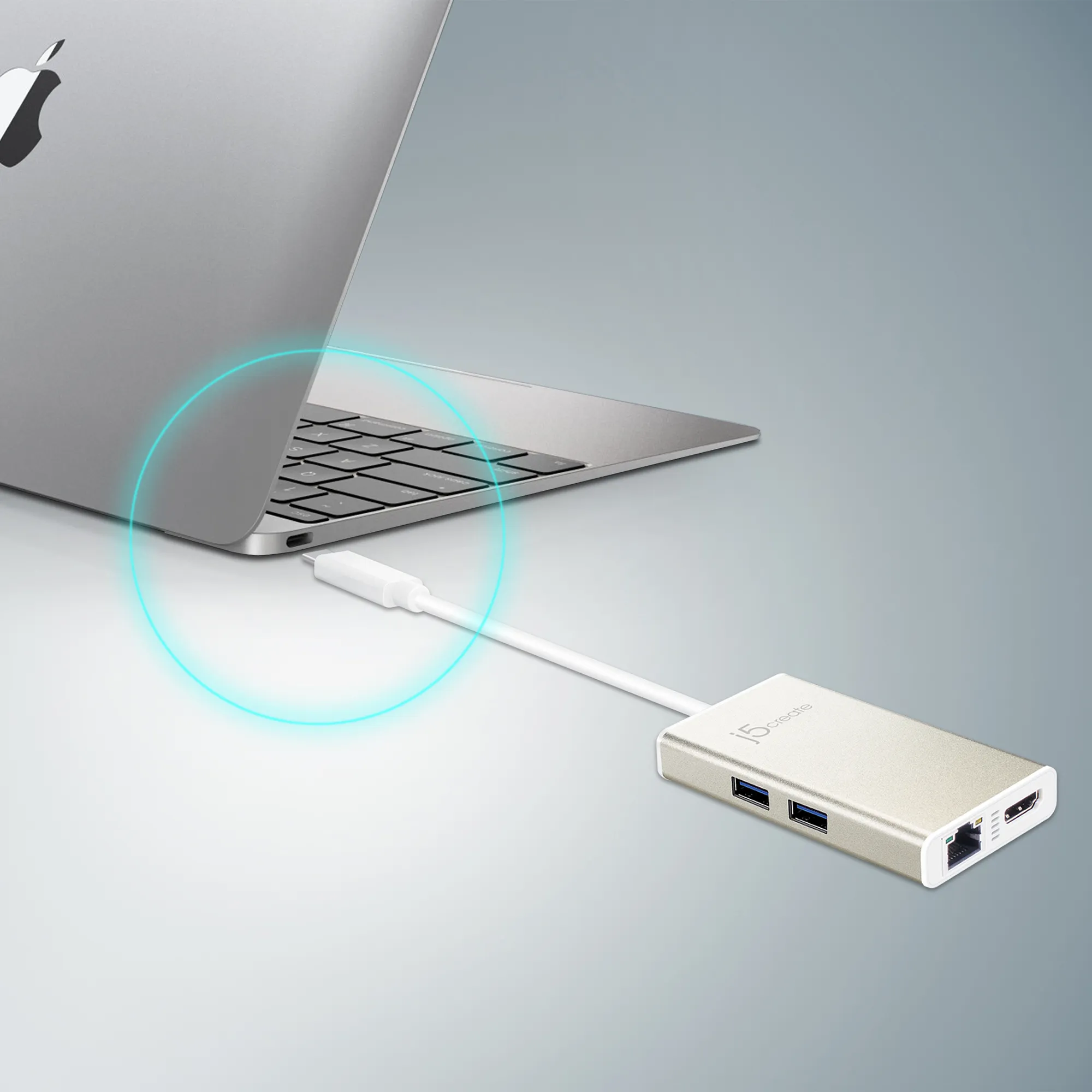 J5 Create USB-C MULTI-ADAPTER - - HDMI/ETHERNET/USB 3.1 HUB/PD 2.0