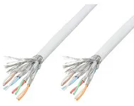 MicroConnect Cat6 S/FTP 305m -verkkokaapeli, harmaa