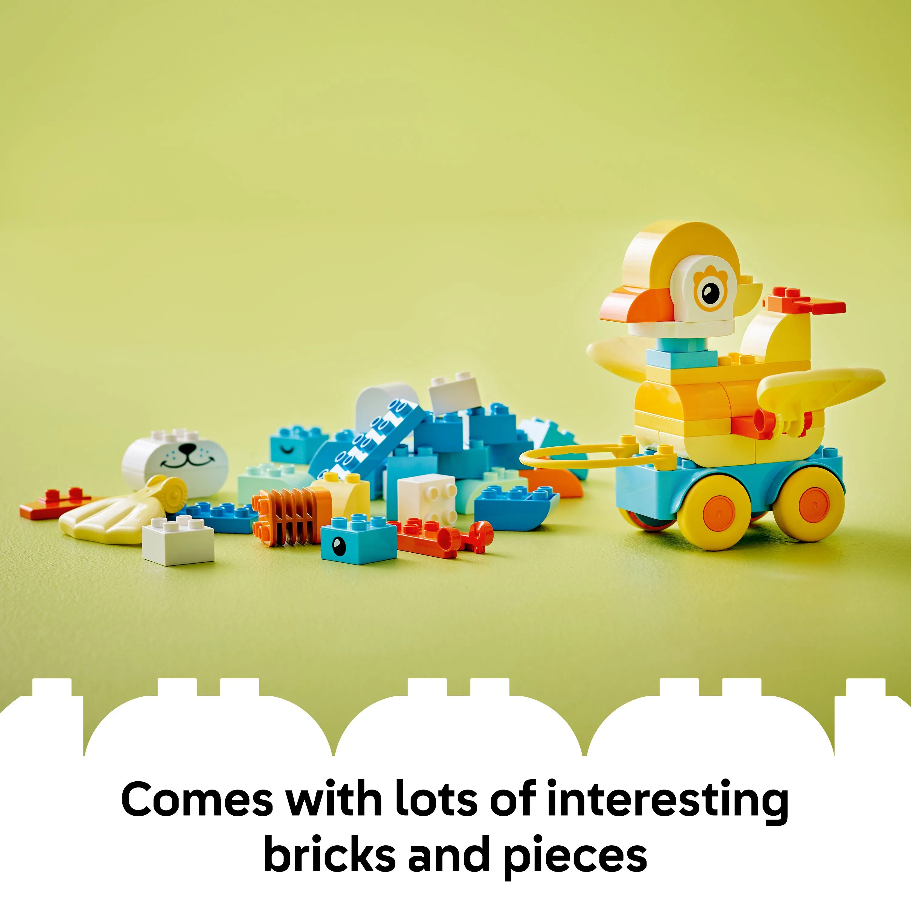 LEGO DUPLO Animals on Wheels 3-in-1 Set 10448