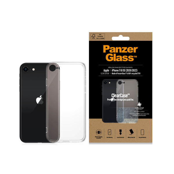 PanzerGlass iPhone 7/8 (Clear) - Screen Glass