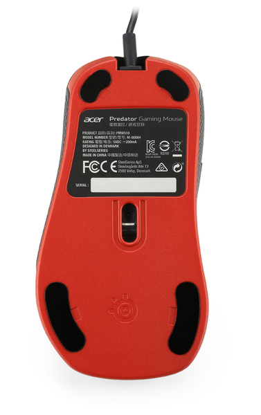 Acer Predator - Gaming Mouse, Black Red