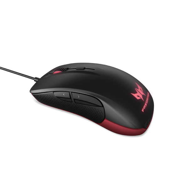 Acer Predator - Spelmus, Svart R&ouml;d