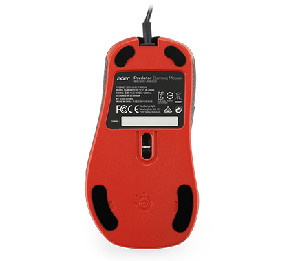 Acer Predator - Gaming Mouse, Black Red