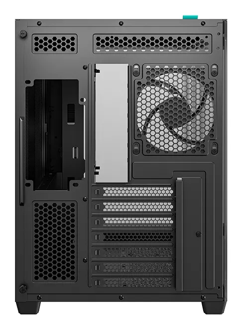 DeepCool CG530U 4F Midi-Tower Case with window and RGB lighting, Black