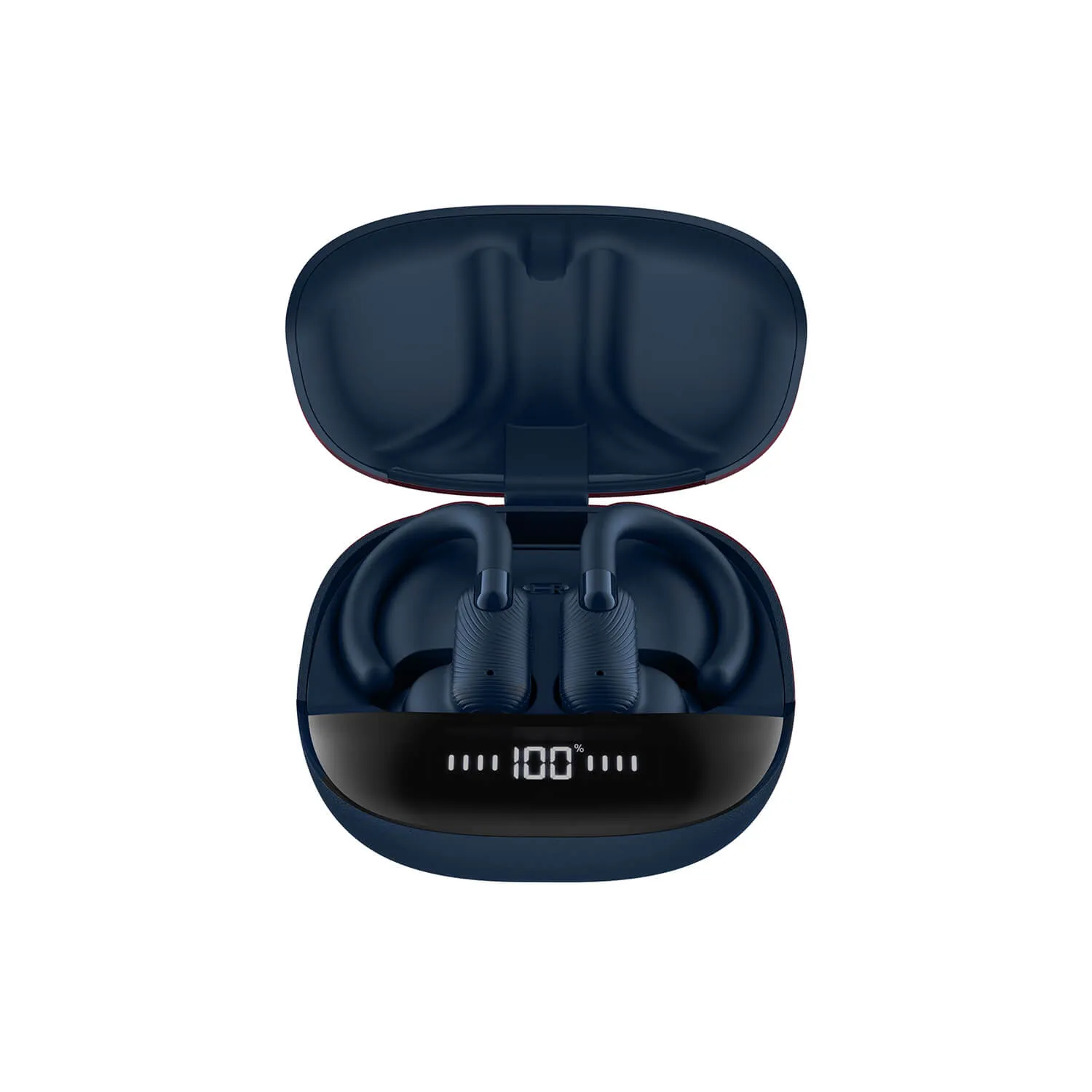 MIXX Sports Charge 2 TWS - wireless earbuds, black/blue