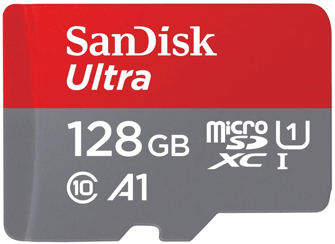 SanDisk Ultra 128 GB MicroSDXC - minneskort + SD adapter