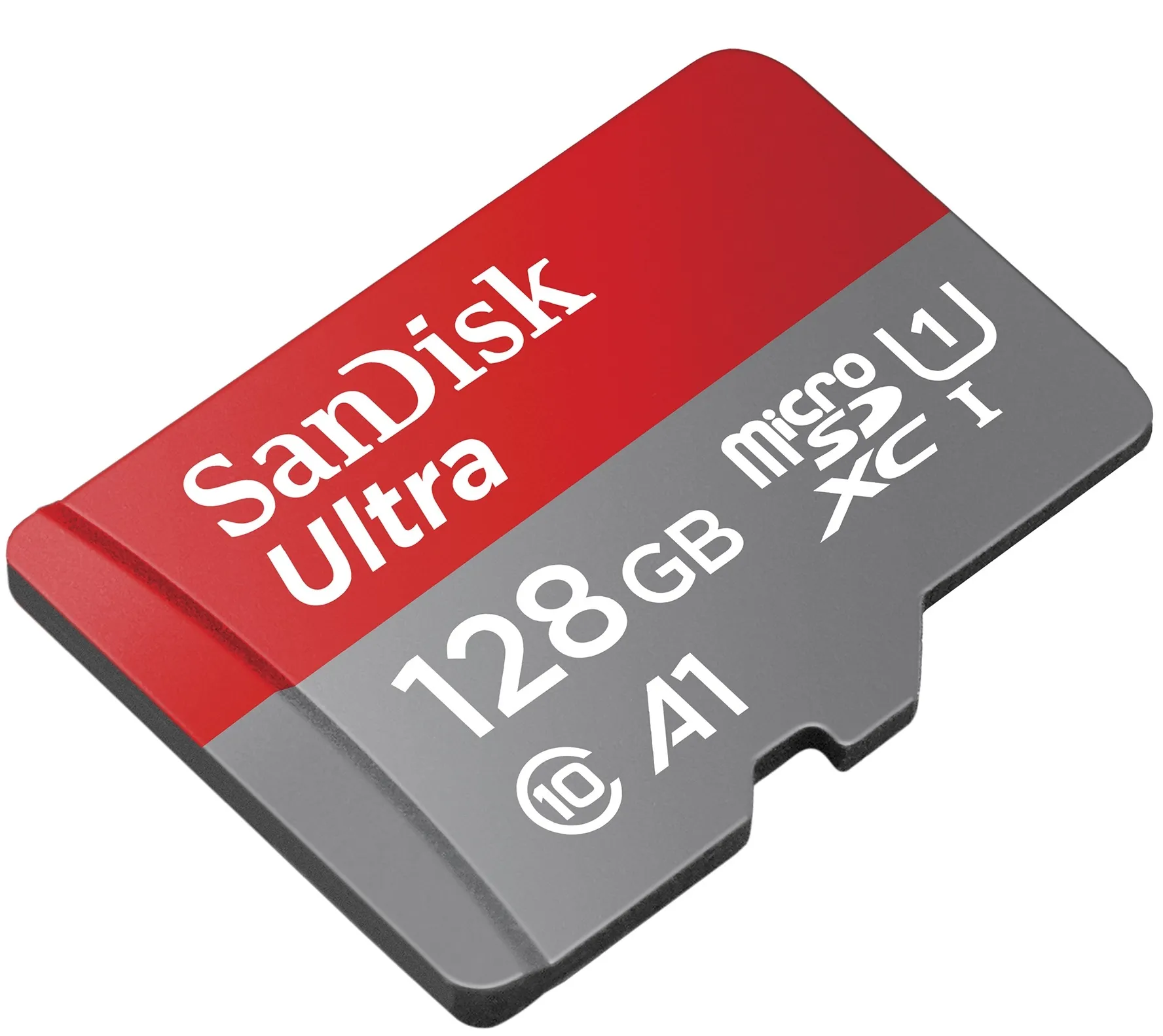 SanDisk Ultra 128 GB MicroSDXC - minneskort + SD adapter