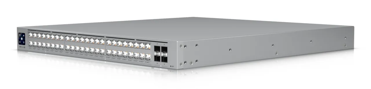 Ubiquiti UniFi Pro XG 48 PoE (USW-PRO-XG-48-POE) - Managerad Layer 3-switch, gr&aring;