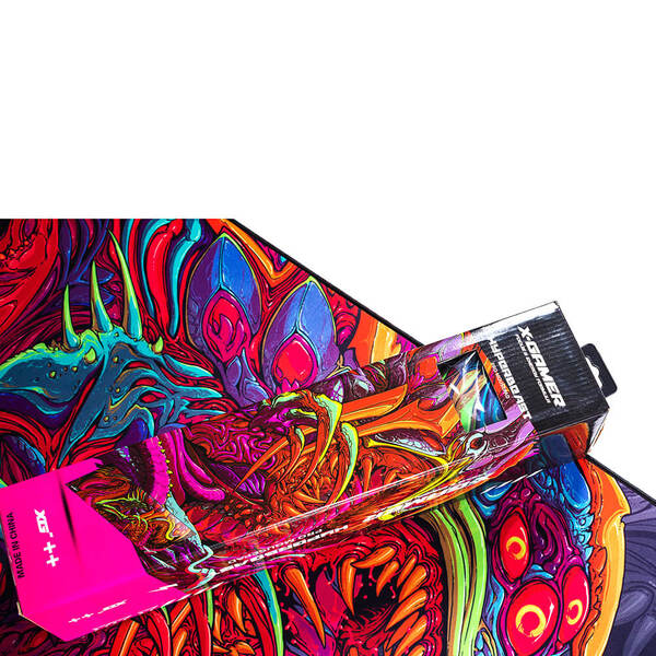 X-ZERO Hyper Beast -pelihiirimatto, 1100x450 mm