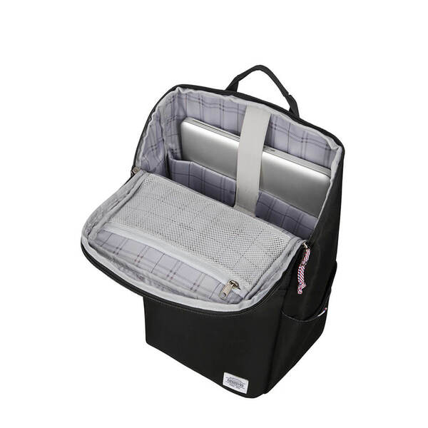 AMERICAN TOURISTER Ryggs&auml;ck UPBEAT 15.6&quot; Datafack ZIP-Pocket BLACK