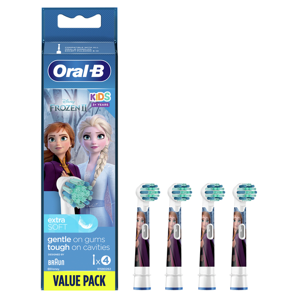 Oral-B Kids Frozen - borsthuvuden, 4 st