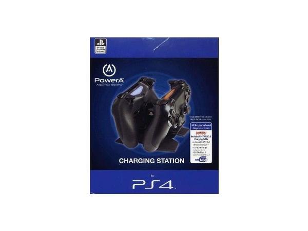 POWERA PS4 DualShock Charging Dock. Official SONY License. W/ AC Charger and 2. charging cable