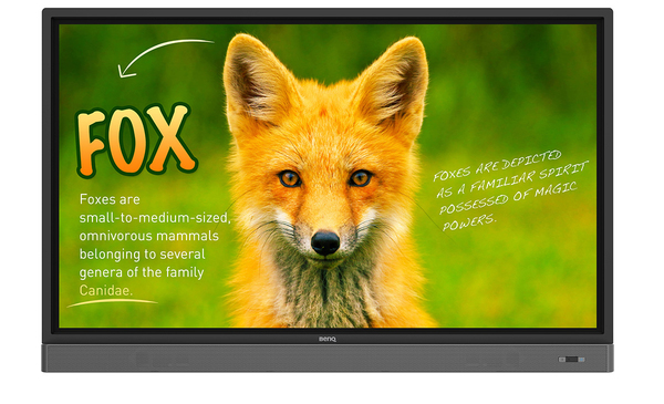 BENQ 65&quot; UHD RP653K INTERACTIVE FLAT PANEL