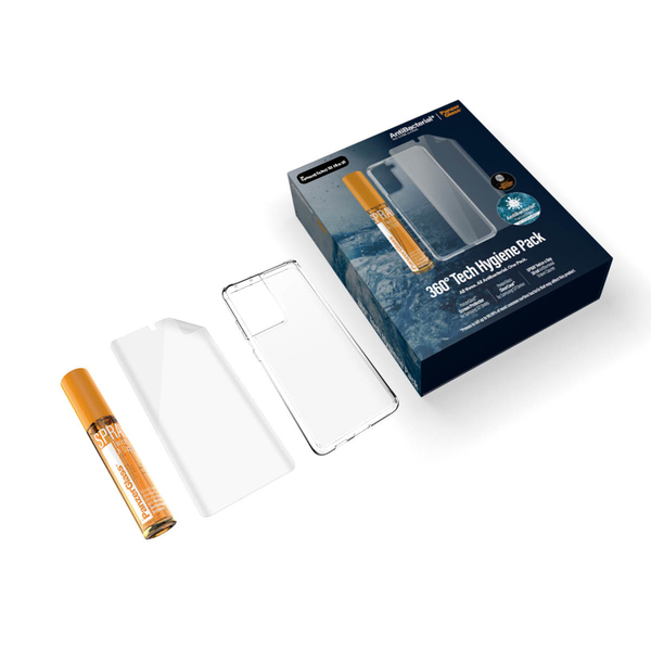 PanzerGlass Galaxy S21 Ultra Hygiene Pack (TPU,