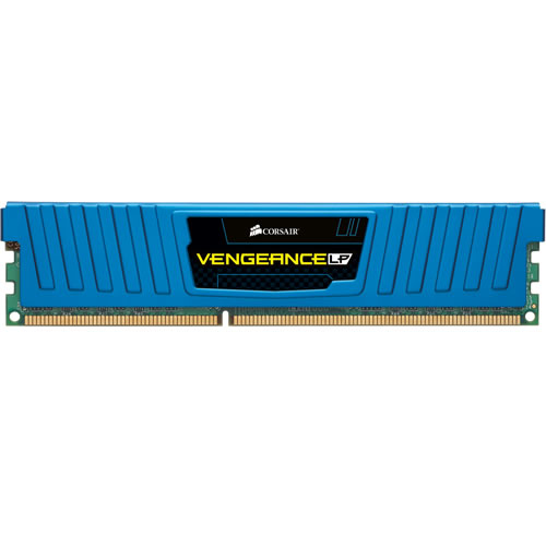 Corsair 16GB (2x8GB) Vengeance LP, DDR3 1600MHz - sininen