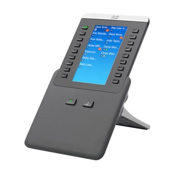 Cisco - Avaimen laajennusmoduuli malleihin IP Phone 8861