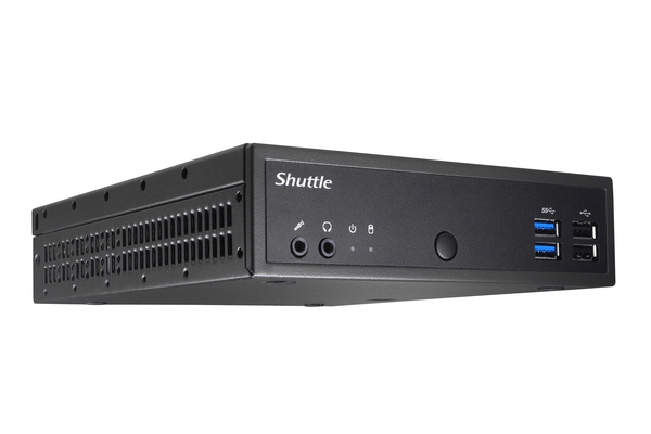 Shuttle XPC Slim Barebone, Intel C3865U, M.2, HDMI, 2x 2,5&quot; HDD/SDD, s