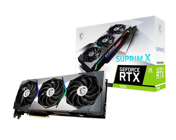 MSI GeForce RTX 3090 Suprim X 24 GB - Grafikkort