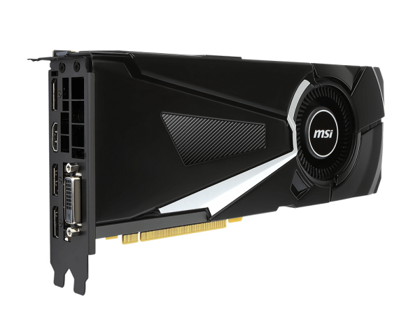 MSI GeForce GTX 1070 AERO OC 8GB - Graphics card