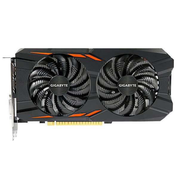 Gigabyte GeForce GTX 1050 Ti Windforce 4GB - grafikkort
