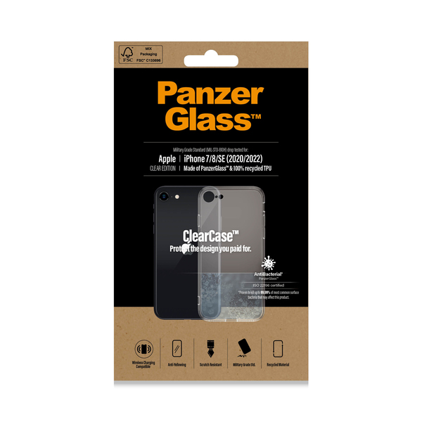 PanzerGlass iPhone 7/8 (Clear) - Screen Glass