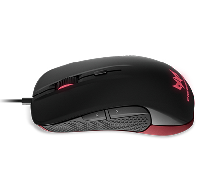 Acer Predator - Pelihiiri, Musta Punainen
