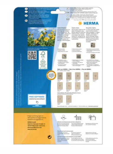 Herma label Silphie A4 210x148 (40)